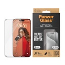 حماية شاشة PanzerGlass Ultra-Wide Fit شفافة لآيفون 2023 مقاس 6.7 إنش
