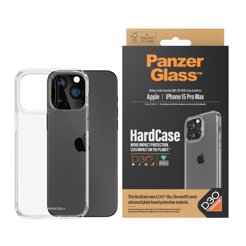 PanzerGlass iPhone 2023 6.7" Pro Max | Hardcase with D3O®
