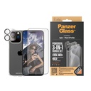 باقة حماية PanzerGlass 360 مع D3O® لآيفون 15 Pro Max (6.7 إنش) – شفافة