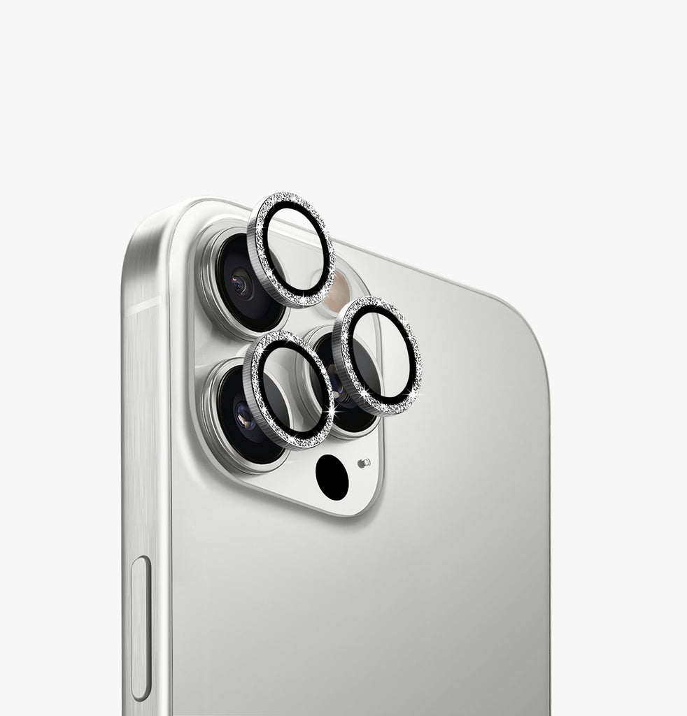 Uniq Optix Camera Lens Protector for iPhone 16 Pro & 16 Pro Max – Shimmery White