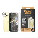 PanzerGlass iPhone 15 Plus  6.7" | 360 Bundle with D3O® | Clear