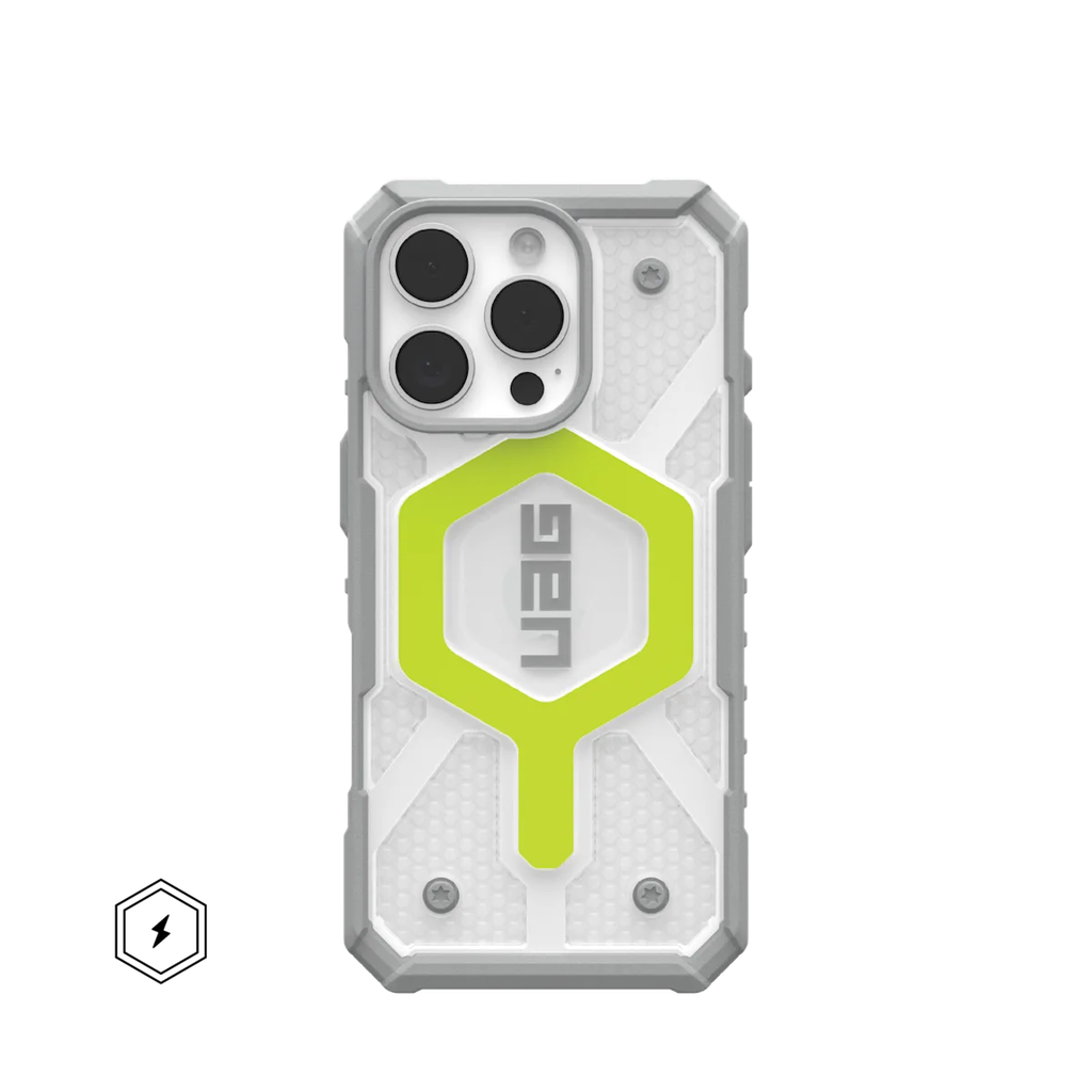 uag iphone 16 pro magsafe pathfinder clear active noon