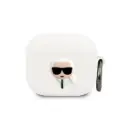 Karl Lagerfeld AirPods 3 Karl Head Silicone Case (white)