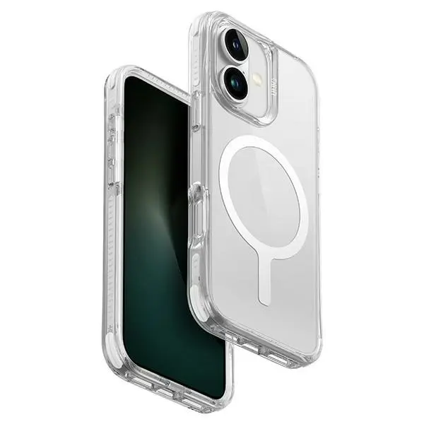 UNIQ HYBRID IPHONE 16 (2024) 6.1 MAGCLICK CHARGING COMBAT (LUMINOUS) - LUME-WHITE (LUME-WHITE)