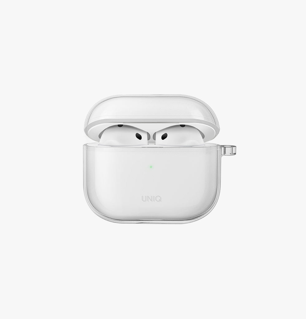 UNIQ GLASE AIRPODS PRO 4TH GEN (2024) HANG CASE - GLOSSY CLEAR (CLEAR)