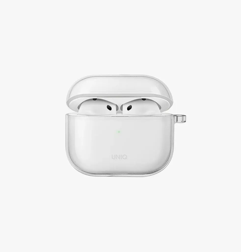 UNIQ GLASE AIRPODS PRO 4TH GEN (2024) HANG CASE - GLOSSY CLEAR (CLEAR)