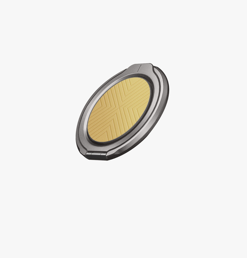 UNIQ GRIPFIT CLASSIC 360 MAGNETIC MOUNT & KICKSTAND - CANARY YELLOW (CANARY YELLOW)