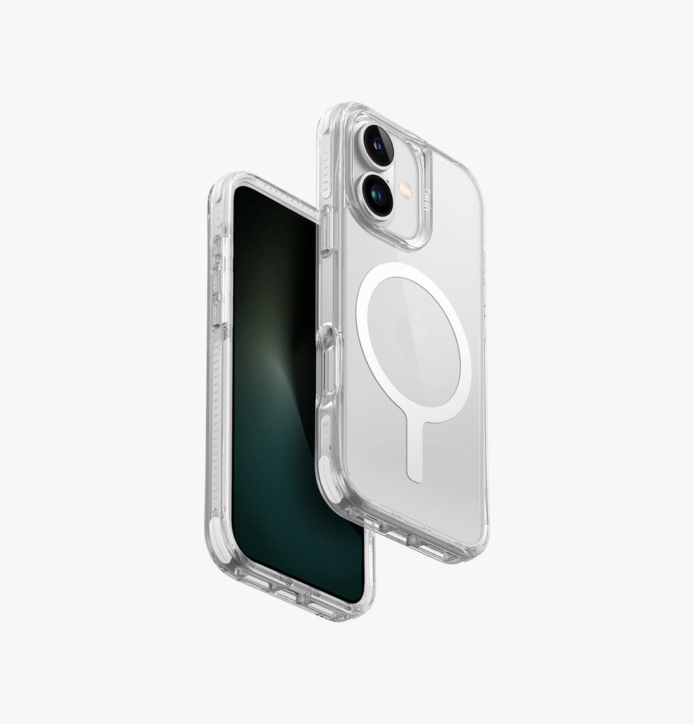 Uniq Hybrid Combat MagSafe Case for iPhone 16 Plus - Lume White