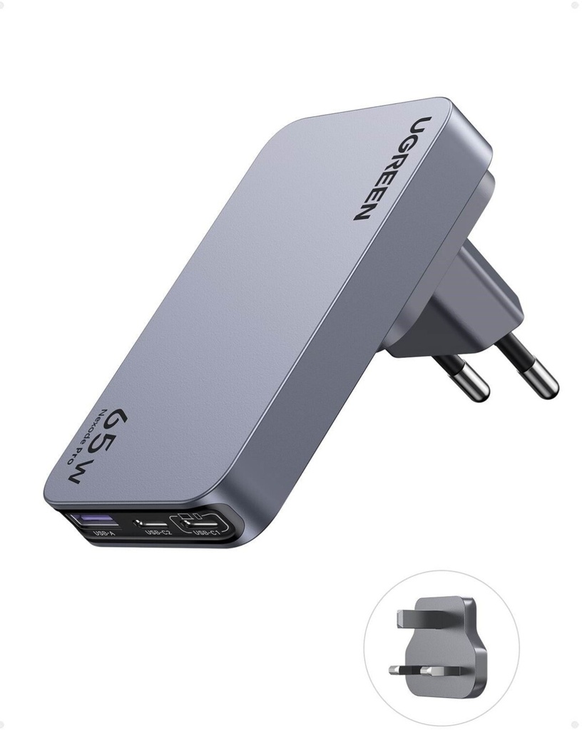 UGREEN Nexode Pro 65W 3-Port GaN Ultra-Slim Fast Charger 25356
