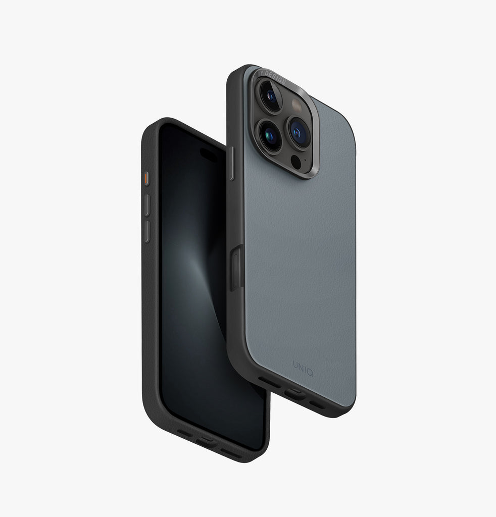 Uniq Hybrid Lyden DS Magsafe Case For Iphone 16 Pro Max - Washed Blue/Black