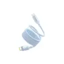 Baseus PicoGo USB-C to USB-C Magnetic Liquid Silicone 240W Fast Charging Cable 1m - Galaxy Blue