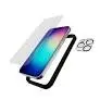 thech21 impact glass screen & camera lens protector for iphone 15 pro
