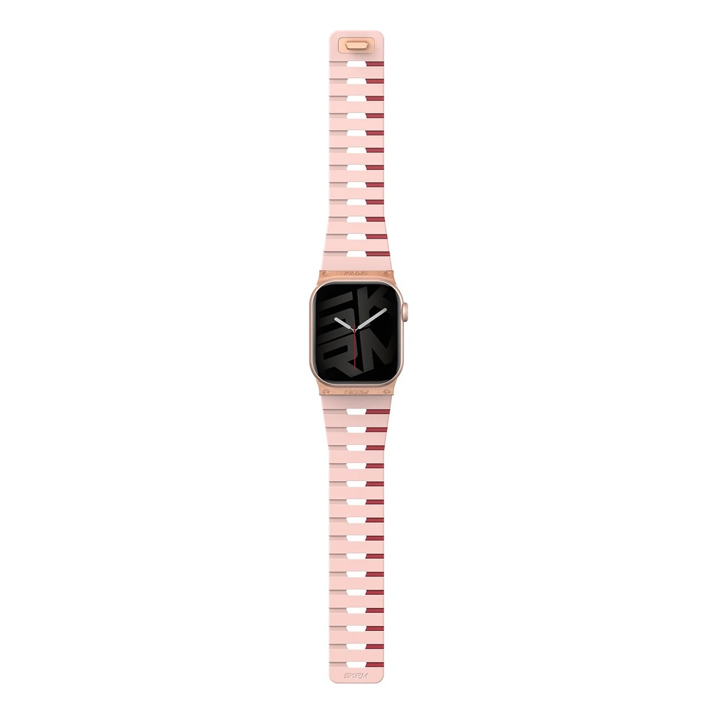 SkinArma Gemini Magnetic Watch Strap for Apple Watch 42/41/40MM - Pink Mauve