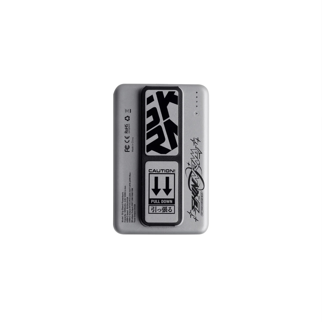 SkinArma Kira Kobai USB-C PD 20W Wireless 5000mAh Power Bank - Silver