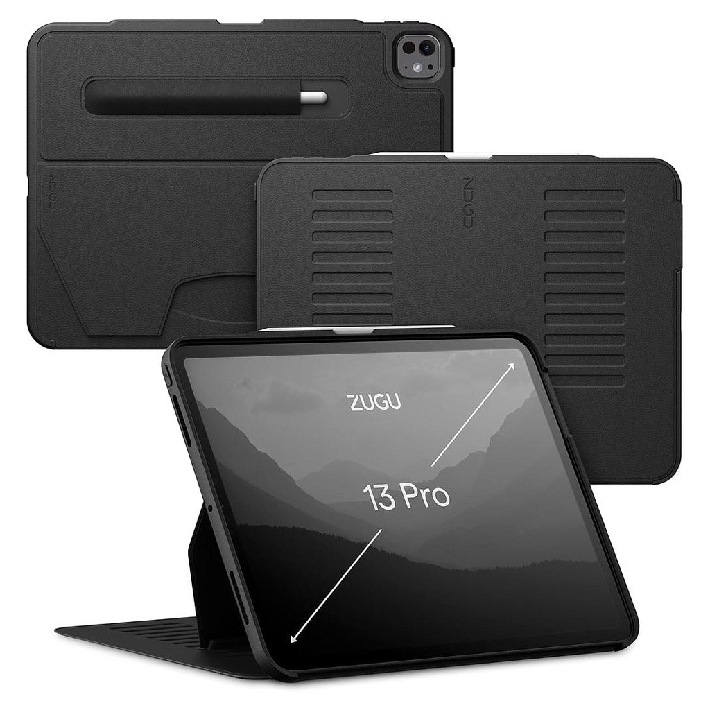 ZUGU iPad Pro 13 (2024) Case - Black