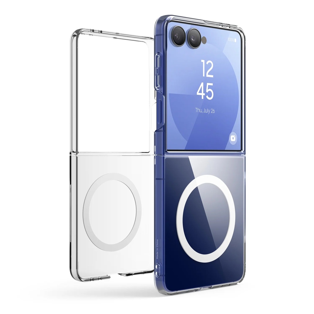 كفر Elago Magnetic PC شفاف لـ Samsung Galaxy Z Flip 7