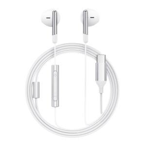 سماعات أذن ACEFAST L3 بمنفذ USB-C – أبيض