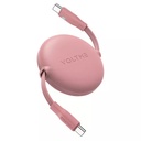 Powerlink YoYo Series 3.3ft / 1.0M USB-C Cable Pink