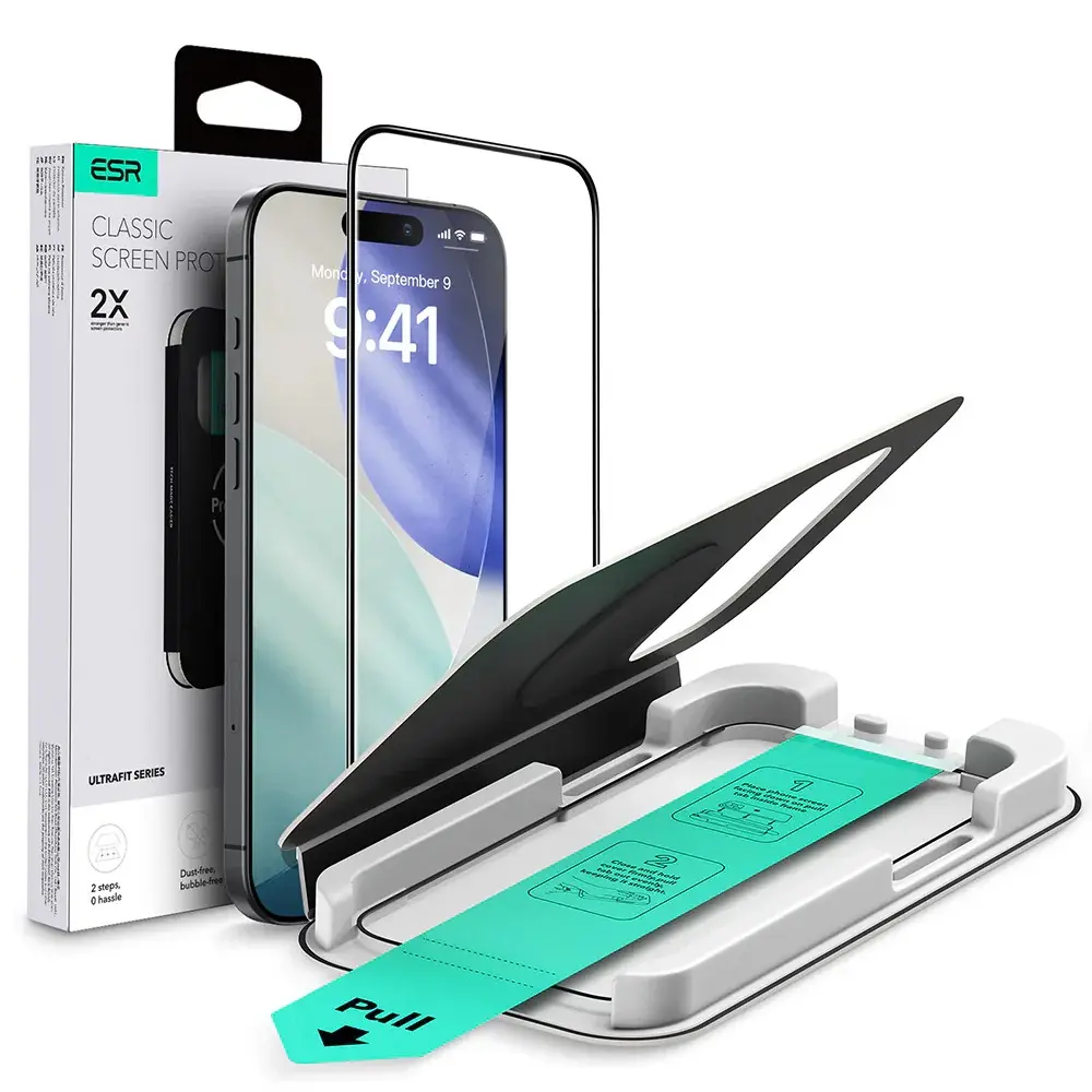 Esr classic screen iphone 17 pro protector clear