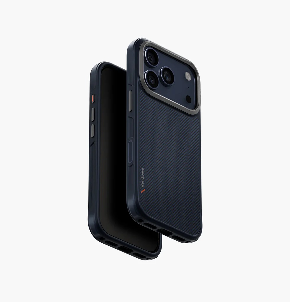 Uniq Hybrid Keva MagSafe Case for iPhone 17 Pro - Trance Blue
