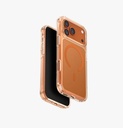 Uniq Hybrid Lifepro Xtreme Magsafe Case for iPhone 17 Pro Max - Frost Clear / Volt Orange