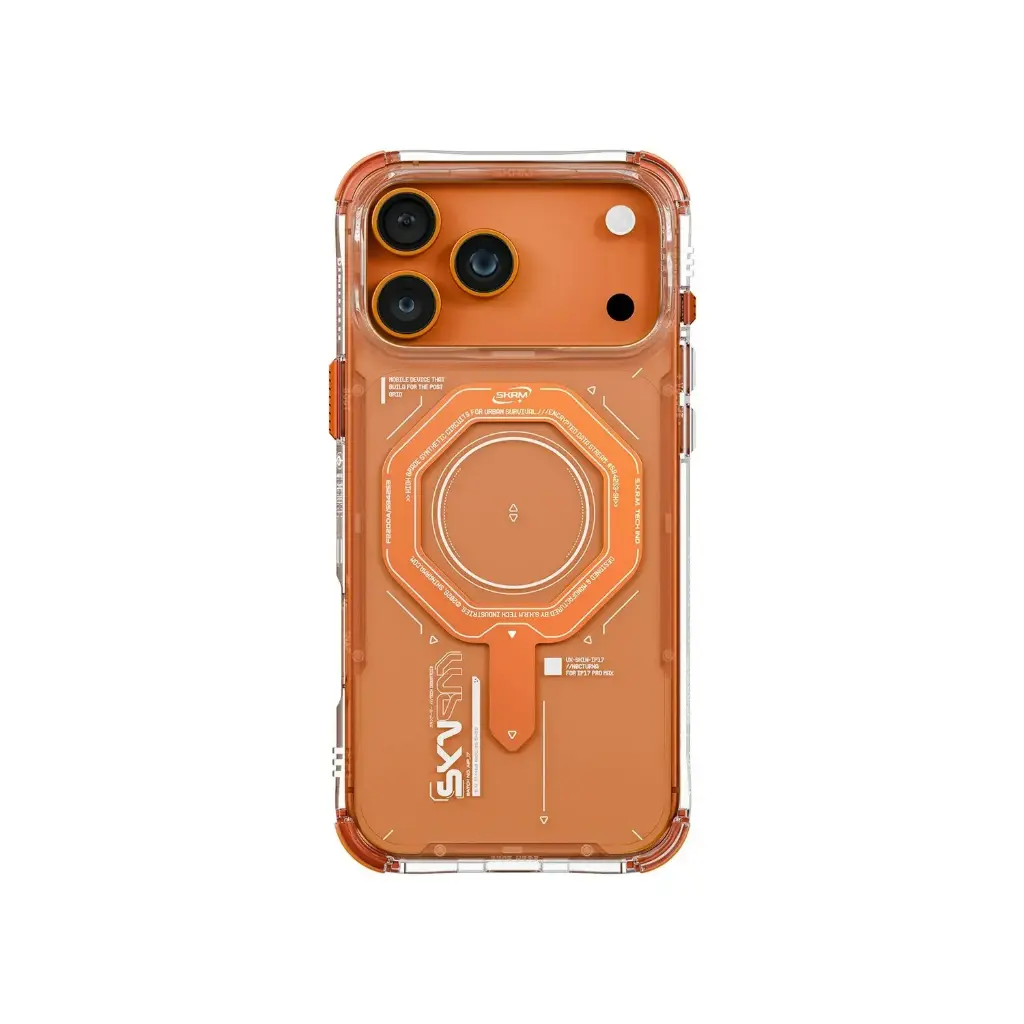 SkinArma Magma MagSafe Case for iPhone 17 Pro - Orange