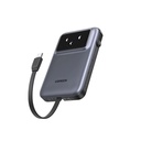 UGREEN 10000mAh Power Bank with Built-in Cable 30W