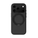 AMAZINGTHING CLOUDIE MAGSPIN DROP PROOF CASE FOR IPHONE 17 PRO 6.3 (Color: BLACK)