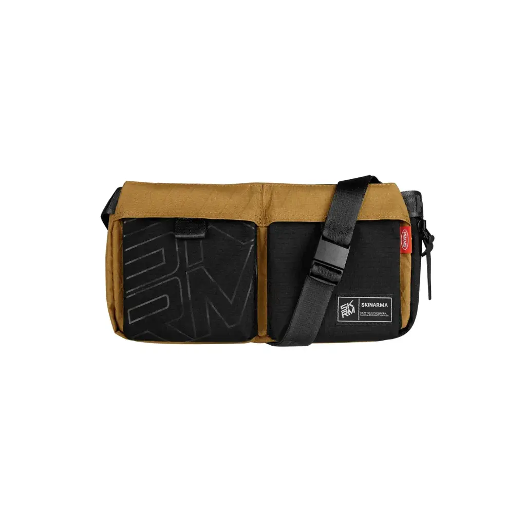 SkinArma Jager Crossbody Bag - Khaki Brown