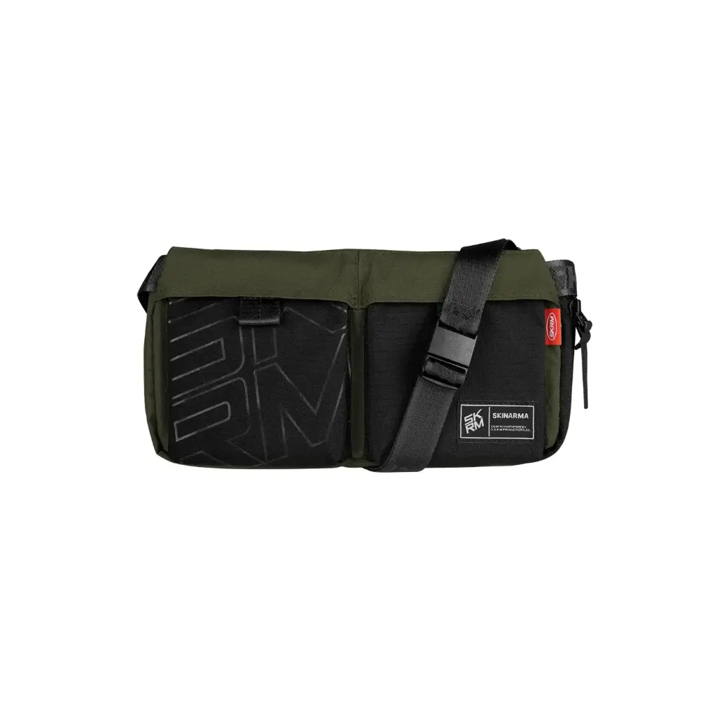 SkinArma Jager Crossbody Bag - Dark Olive Green