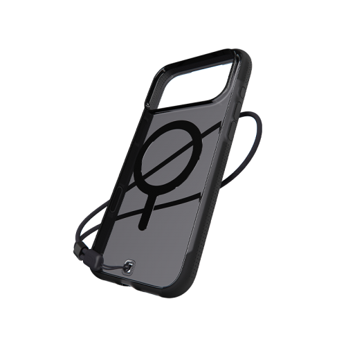 BodyGuardz Ace Pro MagSafe Case for iPhone 17 Pro Max - Smoke Black