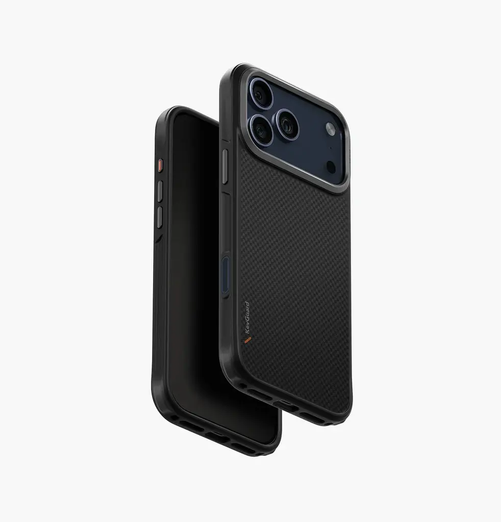 Uniq Hybrid Keva Magsafe case for iPhone	17 Pro Max - Carbon Black