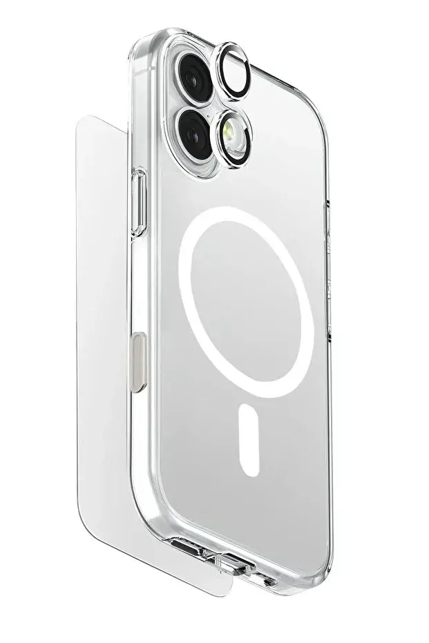 Uniq Hybrid Clearvue MagSafe 360 Essential Bundle Pack for iPhone 17