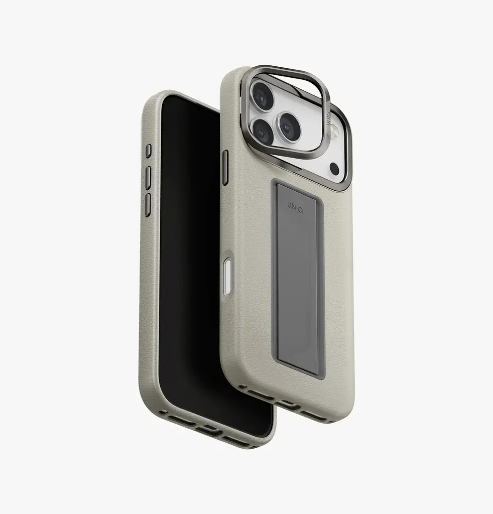 Uniq Hybrid Heldro Pro MagSafe Case for iPhone 17 Pro Max - Clay