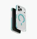 Uniq Hybrid Combat Active MagSafe Case for iPhone 17 Pro Max - Frost Clear / Turquoise