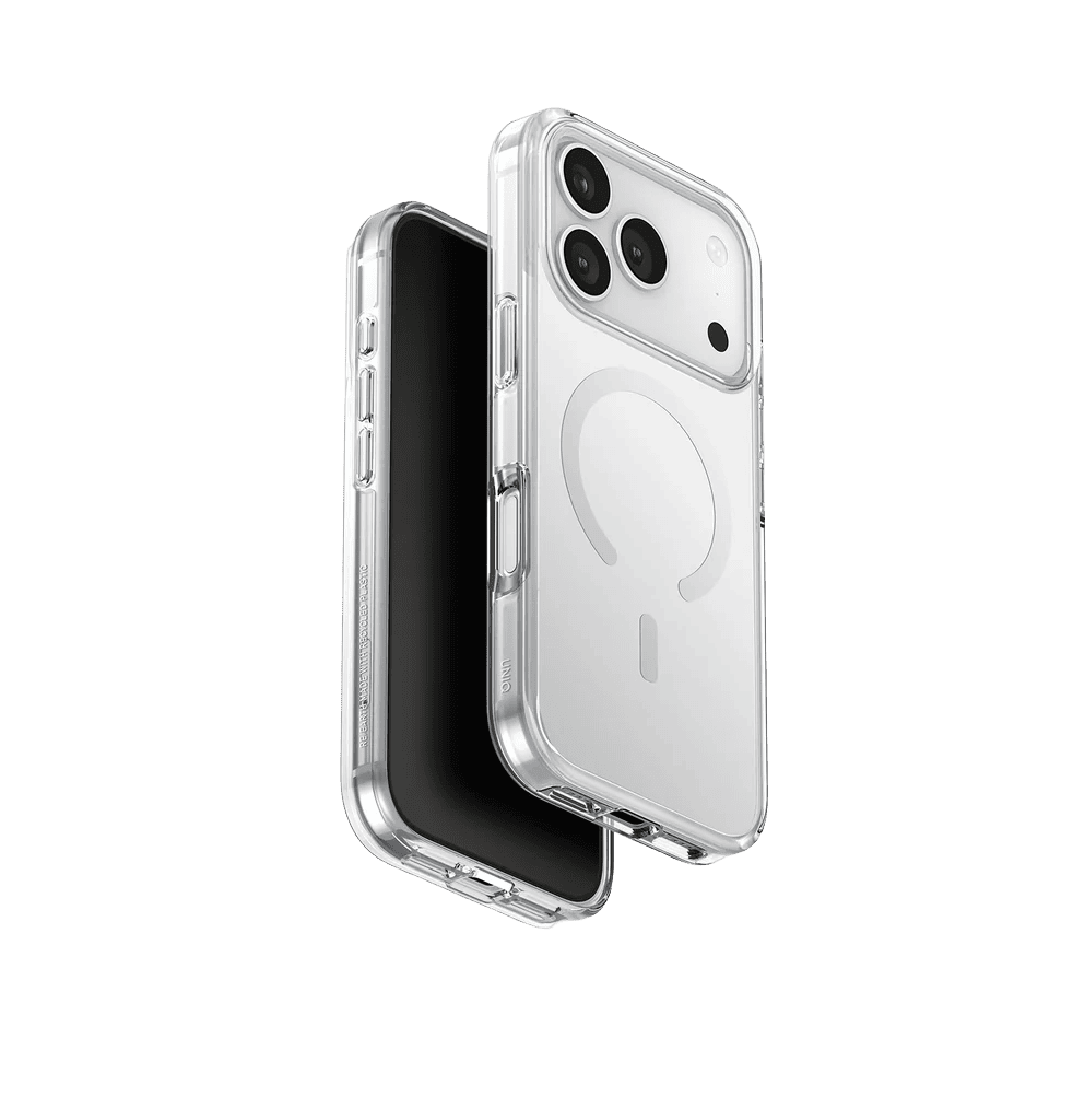 Uniq Hybrid Clario MagSafe Case for iPhone 17 Pro - Lucent Clear
