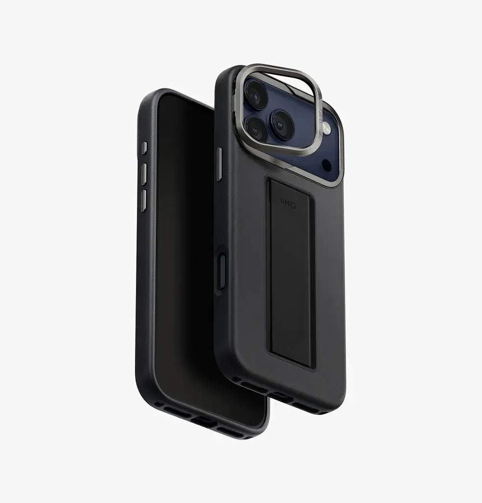 Uniq Hybrid Heldro Pro MagSafe Case for iPhone 17 Pro Max - Dallas Black