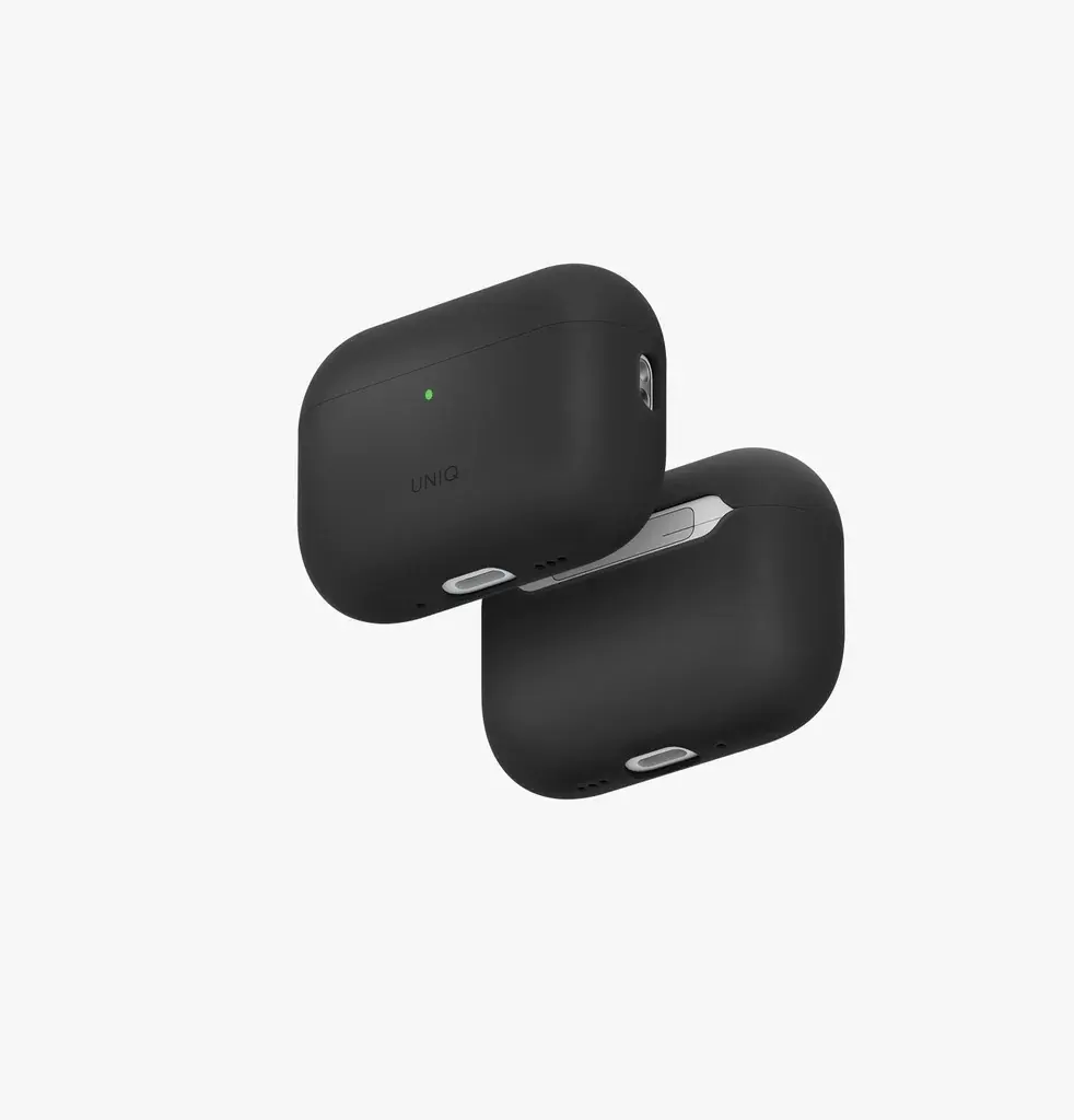 Uniq Hybrid Lino Case for Airpods Pro 3 -Charcoal Grey