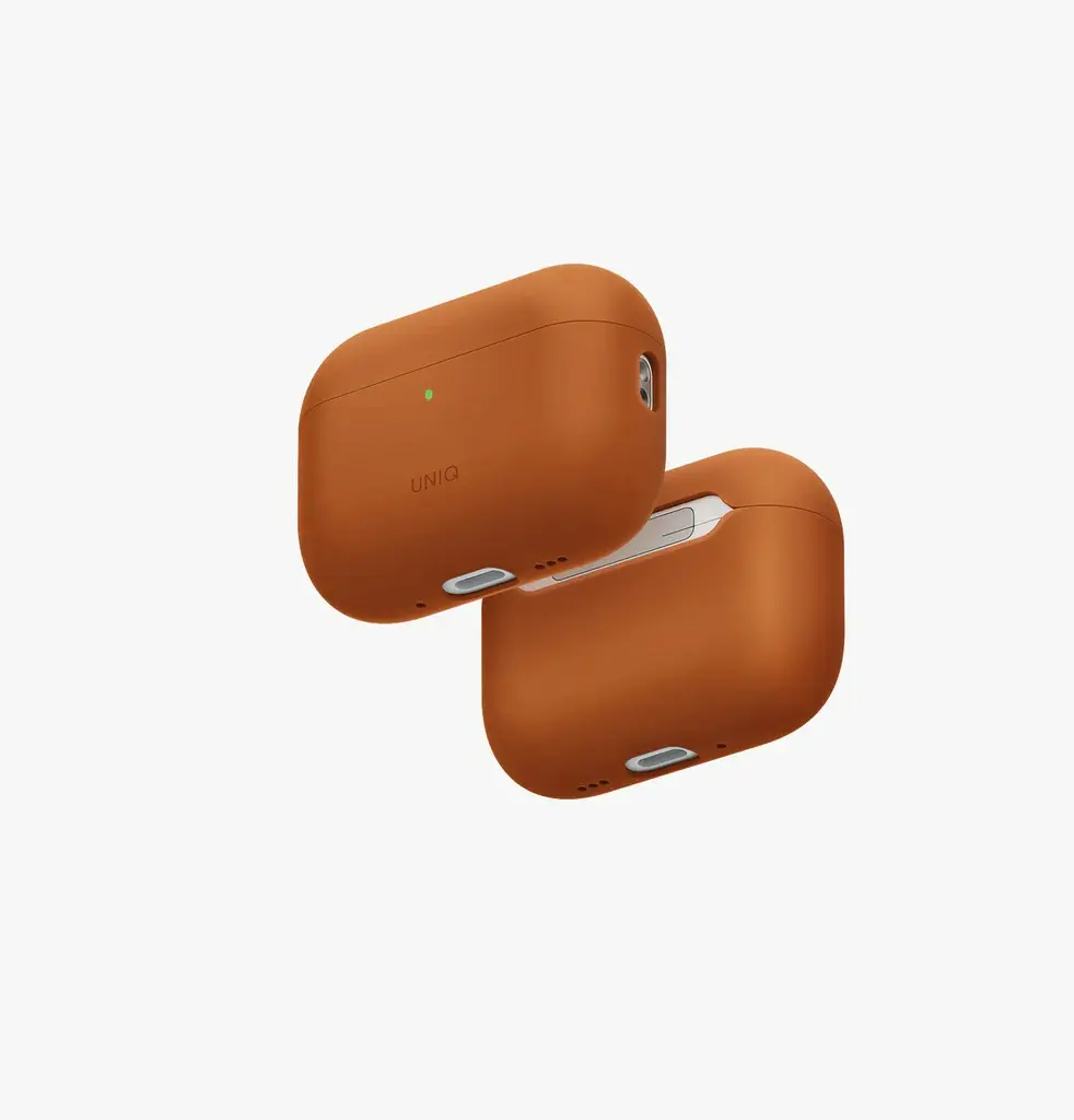 Uniq Hybrid Lino Case for Airpods Pro 3 -Sunset Orange