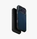 Uniq Hybrid Lyden DS MagSafe Case for iPhone 17 Pro Max - Steel Blue / Charcoal