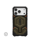 URBAN ARMOR GEAR UAG Designed for iPhone 17 Pro Case Monarch Pro - Compatible with MagSafe Military Grade Protective Cover, Kevlar Element Green