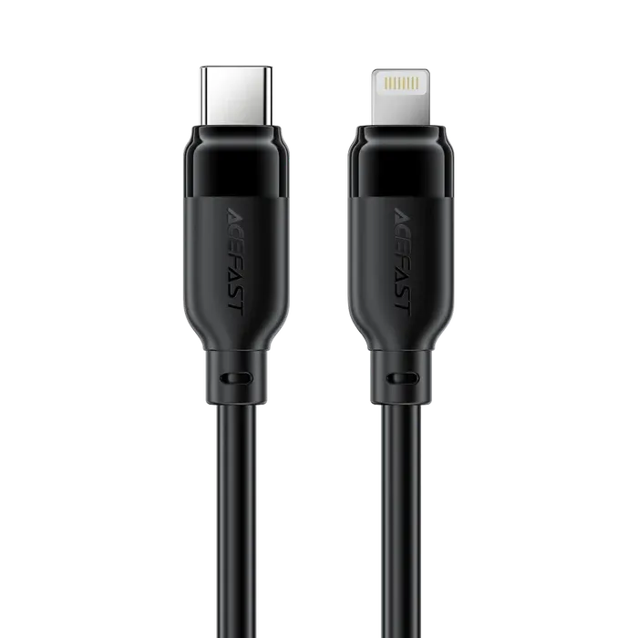 كيبل شحن وبيانات ACEFAST C2-01 من USB-C إلى Lightning بوصلات سبائك الزنك وغلاف سيليكون