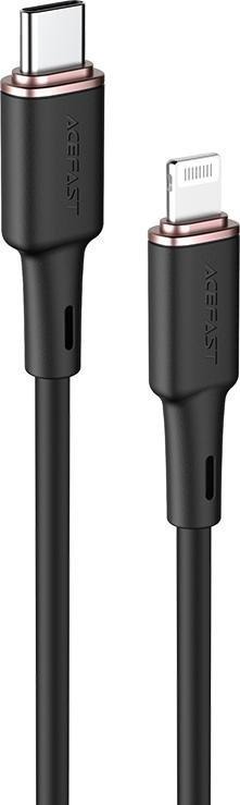 AceFast C2-01 USB-C to Lightning zinc alloy silicone charging data cable