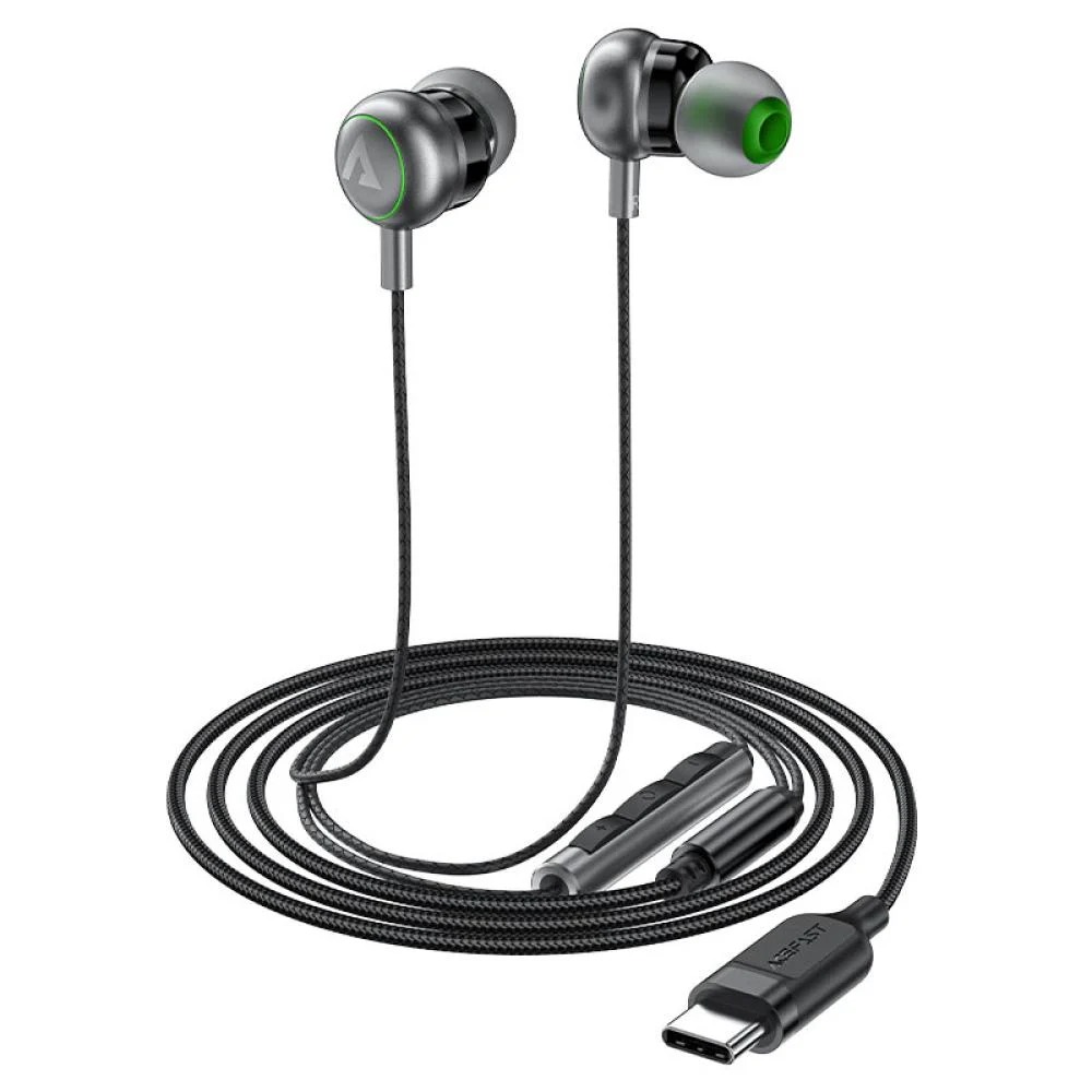 AceFast L5 USB-C in-ear wired earphones with mic