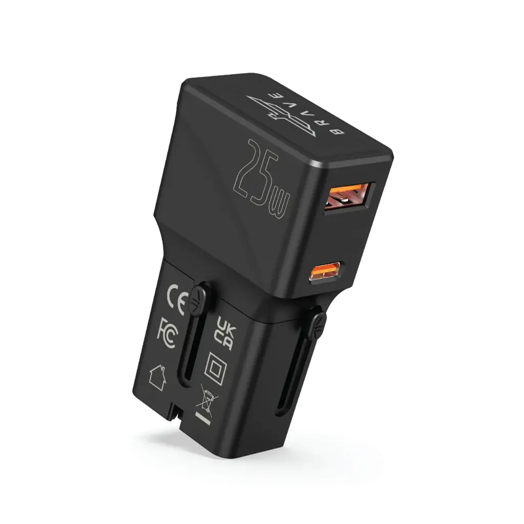 شاحن سفر سريع BRAVE بقوة 25W