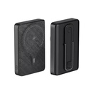 باور بانك مغناطيسي لاسلكي BRAVE Mini Pocket سعة 10000mAh بقوة 20W مع ستاند ومسكة