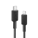 Anker 322 USB-C to Lightning Cable  (6ft Braided) Black - 1.80m