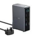 Anker Prime Charging Docking Station (14-in-1, Dual Display, 160W)- Gray