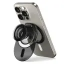 Sinjimoru M-Tipi Tok Magsafe Grip (Clear Black)
