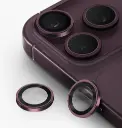 UNIQ OPTIX PRIME IPHONE 18 PRO/18 PRO MAX (2026) 6.3/6.9 CAMERA LENS PROTECTOR - BURGUNDY CHROME